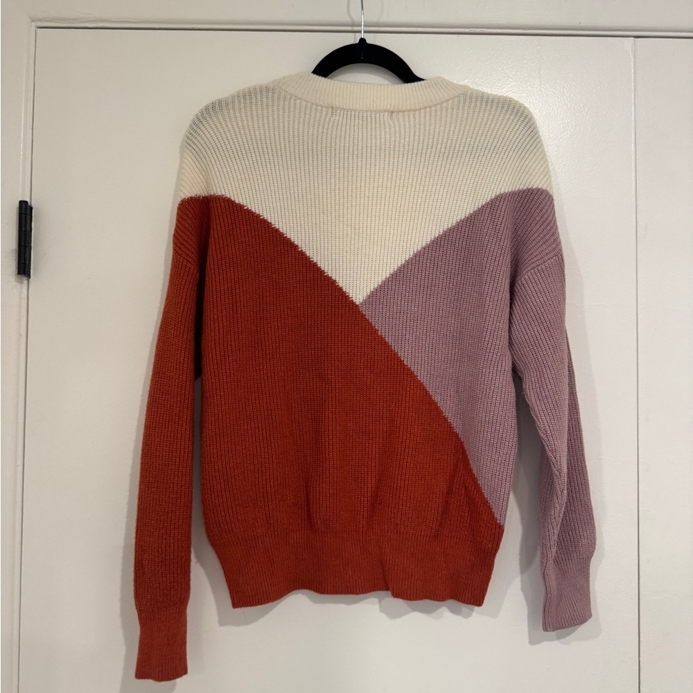 Sophie Rue Colorblock Knit Sweater – Size Small - Picture 2 of 5